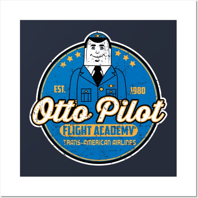 Otto Pilot flight academy Wall Art by SuperEdu